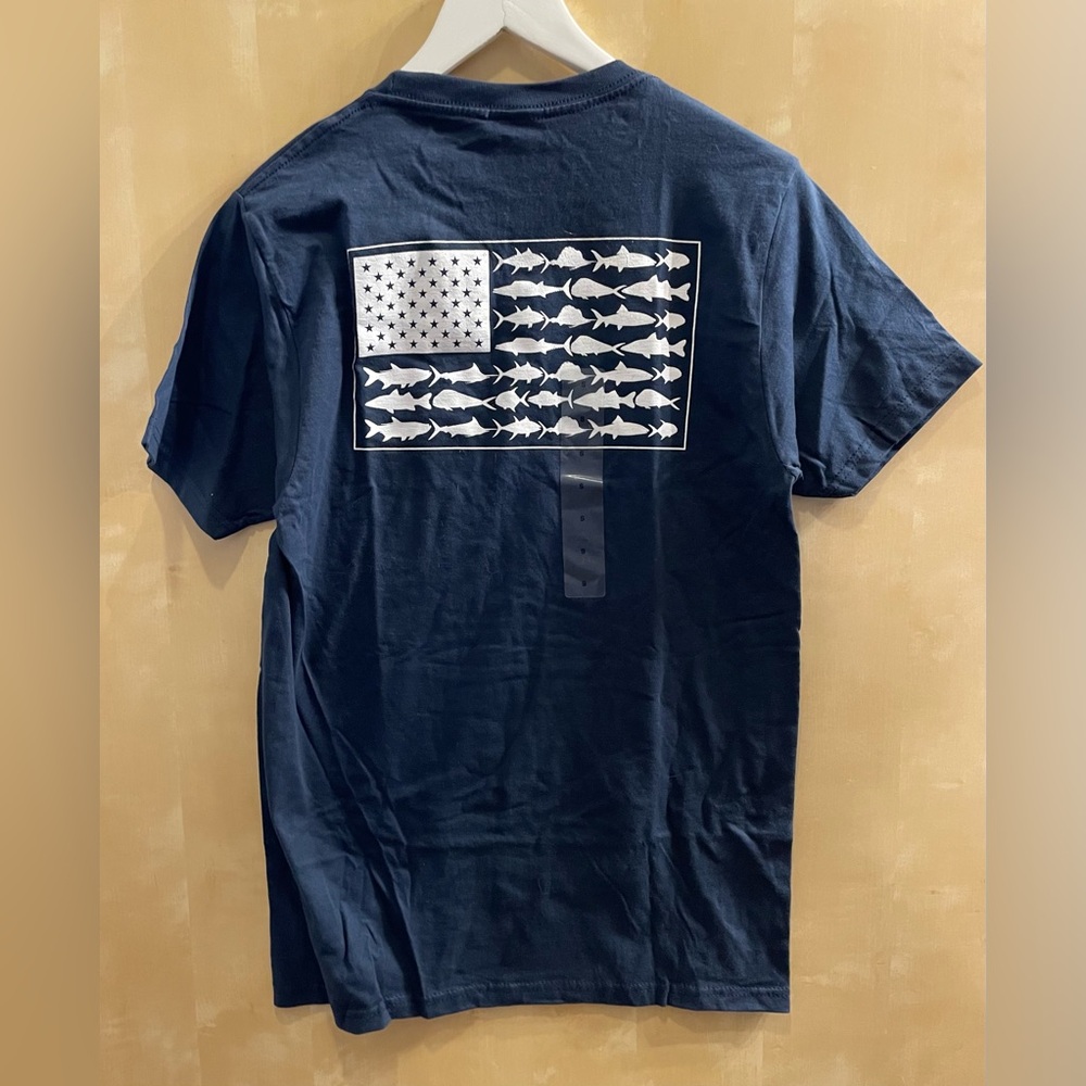 NWT Columbia PFG T-shirt | Navy | size S